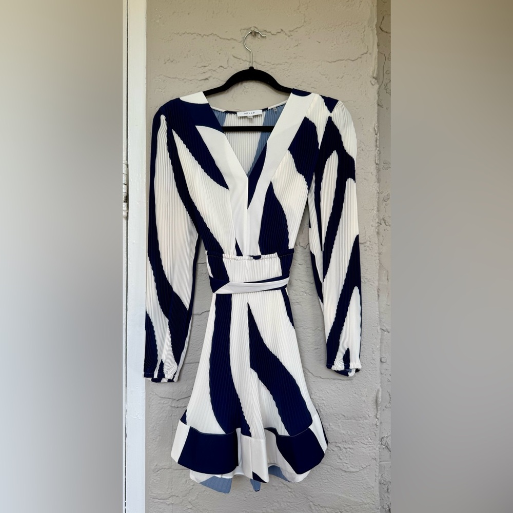 Milly Liv Pleated Dress